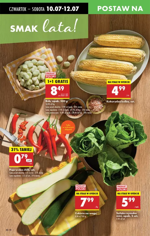 Biedronka - gazetka promocyjna Od czwartku od czwartku 10.07 do środy 16.07 - strona 22
