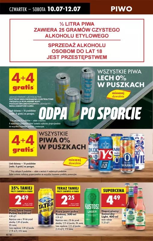 Biedronka - gazetka promocyjna Od czwartku od czwartku 10.07 do środy 16.07 - strona 50