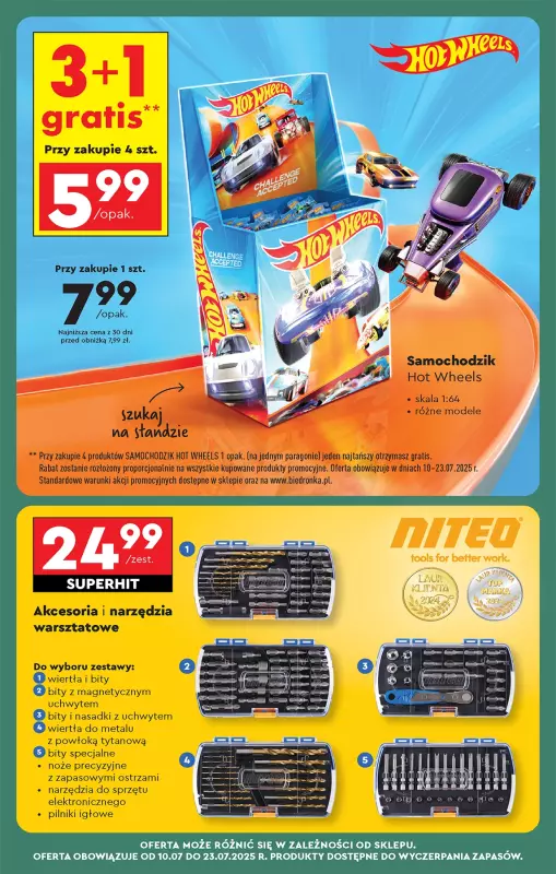 Biedronka - gazetka promocyjna Od czwartku od czwartku 10.07 do środy 16.07 - strona 59