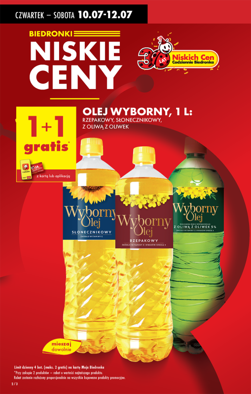 Biedronka - gazetka promocyjna Od czwartku od czwartku 10.07 do środy 16.07 - strona 2