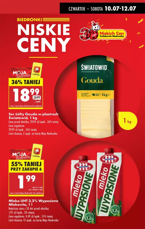 Biedronka - gazetka promocyjna Od czwartku, Z ladą tradycyjną   - strona 3