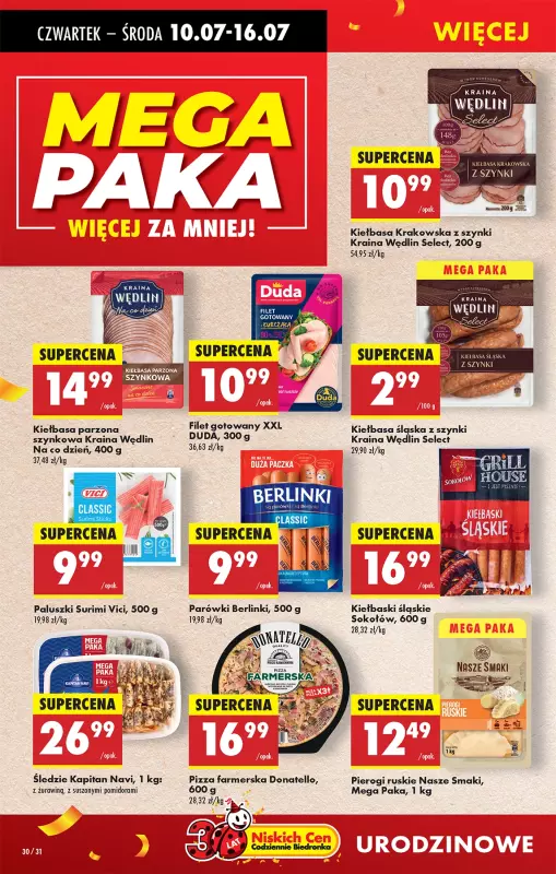Biedronka - gazetka promocyjna Od czwartku, Z ladą tradycyjną od czwartku 10.07 do środy 16.07 - strona 36