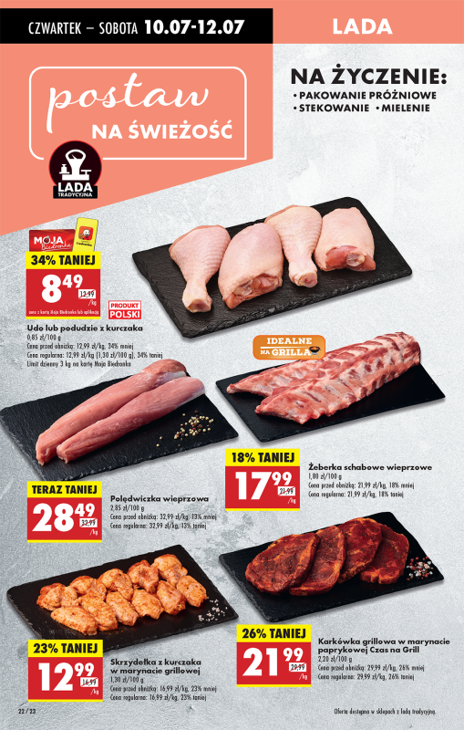 Biedronka - gazetka promocyjna Od czwartku, Z ladą tradycyjną od czwartku 10.07 do środy 16.07 - strona 24