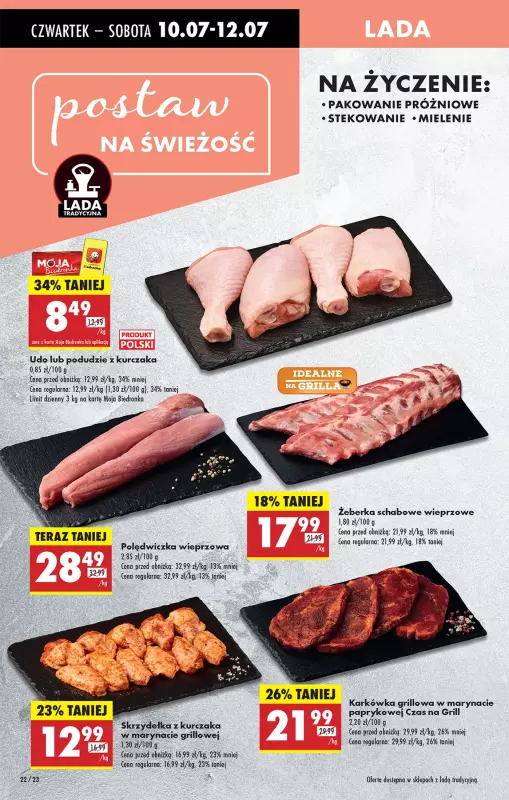 Biedronka - gazetka promocyjna Od czwartku, Z ladą tradycyjną od czwartku 10.07 do środy 16.07 - strona 24
