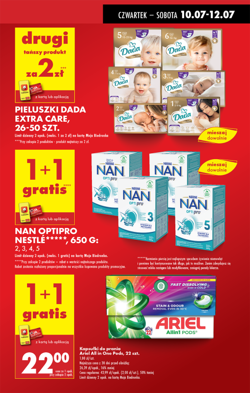 Biedronka - gazetka promocyjna Najlepsze promocje! od czwartku 10.07 do soboty 12.07 - strona 11