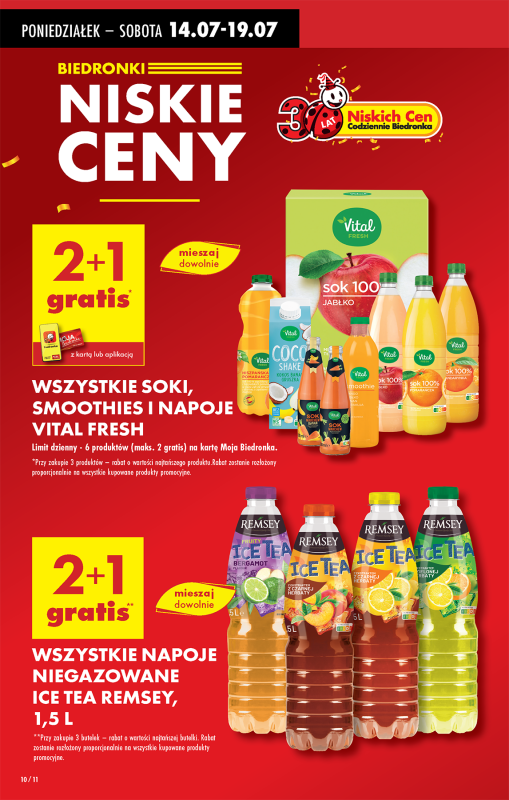 Biedronka - gazetka promocyjna Od poniedziałku od poniedziałku 14.07 do niedzieli 20.07 - strona 12
