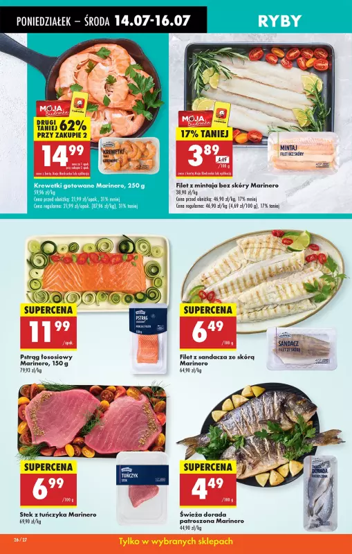 Biedronka - gazetka promocyjna Od poniedziałku od poniedziałku 14.07 do niedzieli 20.07 - strona 30