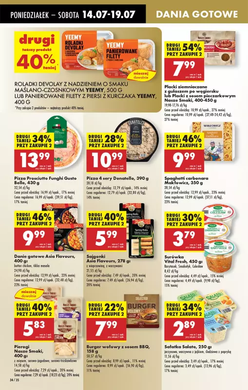 Biedronka - gazetka promocyjna Od poniedziałku od poniedziałku 14.07 do niedzieli 20.07 - strona 40
