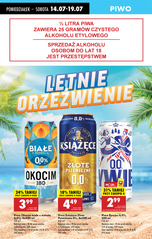 Biedronka - gazetka promocyjna Od poniedziałku od poniedziałku 14.07 do niedzieli 20.07 - strona 73