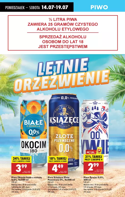Biedronka - gazetka promocyjna Od poniedziałku od poniedziałku 14.07 do niedzieli 20.07 - strona 73