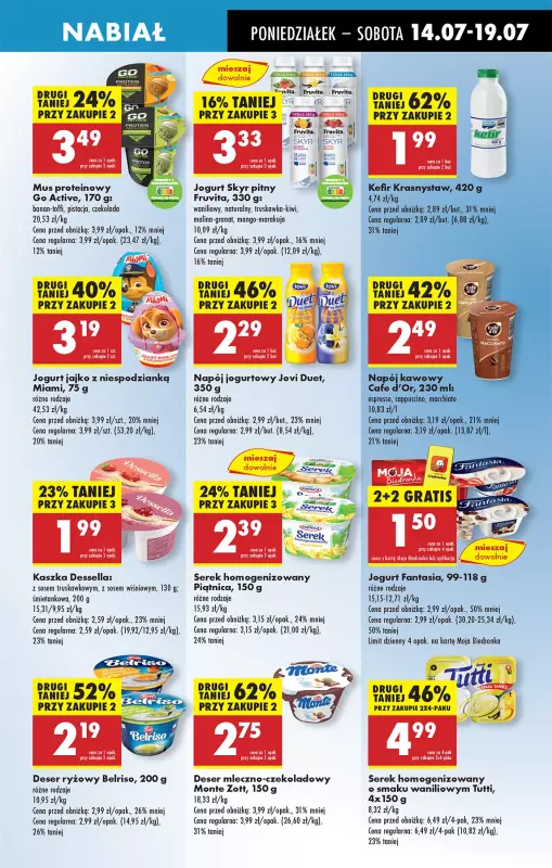 Biedronka - gazetka promocyjna Od poniedziałku od poniedziałku 14.07 do niedzieli 20.07 - strona 37