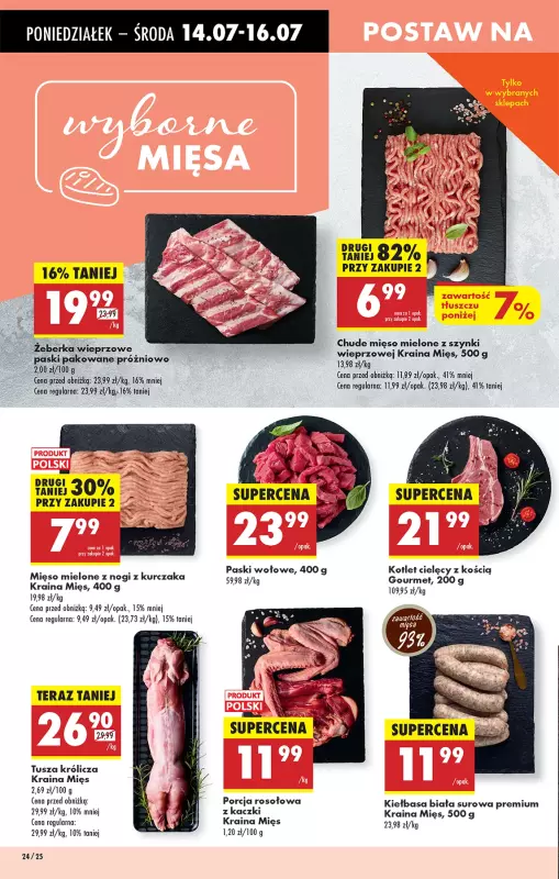 Biedronka - gazetka promocyjna Od poniedziałku, Z ladą tradycyjną od poniedziałku 14.07 do niedzieli 20.07 - strona 28