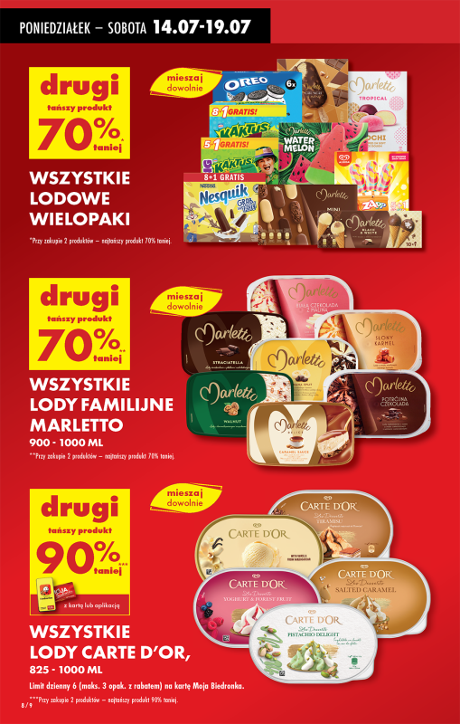 Biedronka - gazetka promocyjna Od poniedziałku, Z ladą tradycyjną od poniedziałku 14.07 do niedzieli 20.07 - strona 10