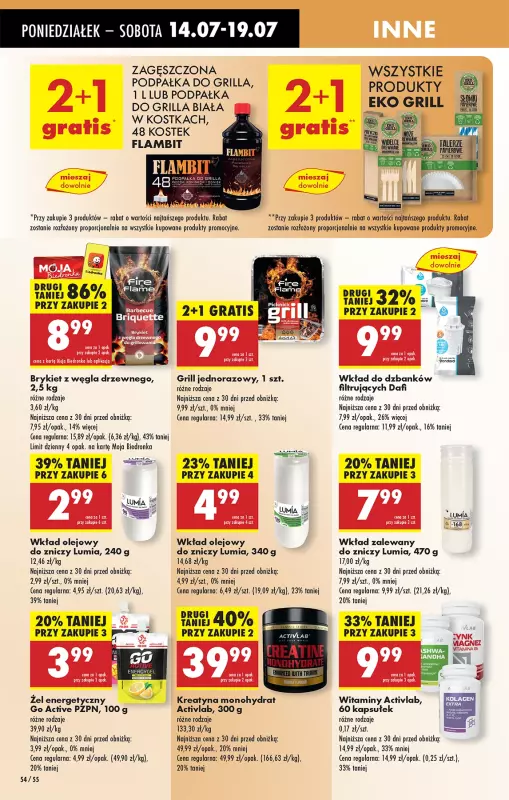 Biedronka - gazetka promocyjna Od poniedziałku, Z ladą tradycyjną od poniedziałku 14.07 do niedzieli 20.07 - strona 62