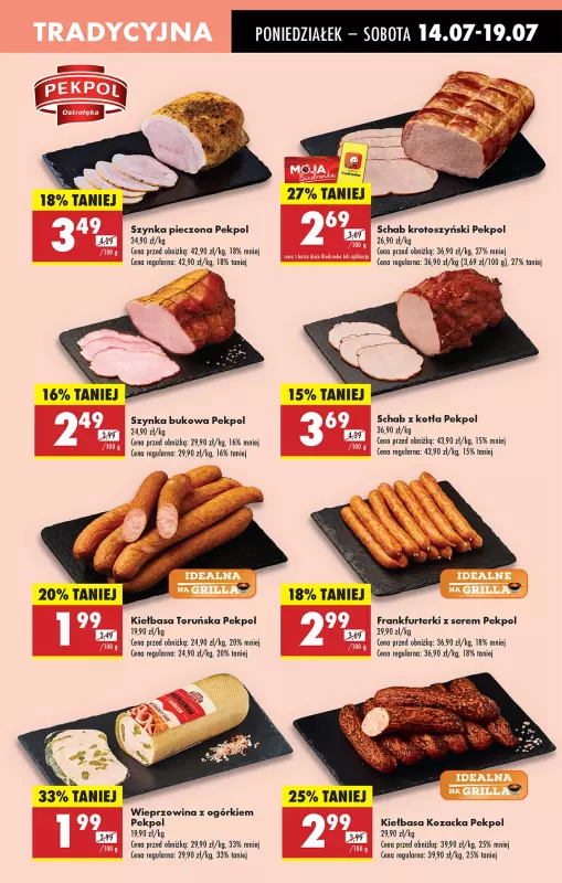 Biedronka - gazetka promocyjna Od poniedziałku, Z ladą tradycyjną od poniedziałku 14.07 do niedzieli 20.07 - strona 27