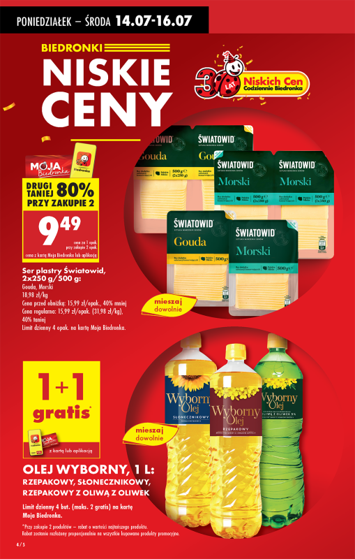 Biedronka - gazetka promocyjna Od poniedziałku, Z ladą tradycyjną od poniedziałku 14.07 do niedzieli 20.07 - strona 6