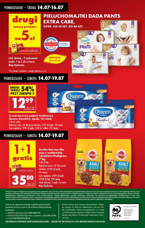 Biedronka - gazetka promocyjna Od poniedziałku, Z ladą tradycyjną od poniedziałku 14.07 do niedzieli 20.07 - strona 66