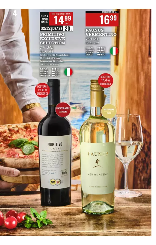 Biedronka - gazetka promocyjna Czas na toast od środy 16.07 do soboty 26.07 - strona 4
