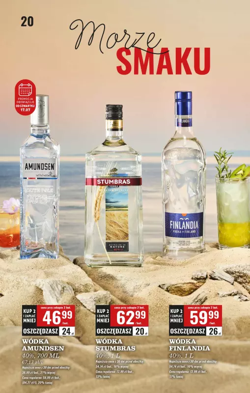 Biedronka - gazetka promocyjna Czas na toast od środy 16.07 do soboty 26.07 - strona 20
