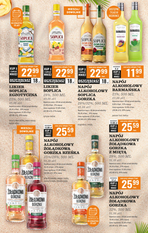Biedronka - gazetka promocyjna Czas na toast od środy 16.07 do soboty 26.07 - strona 34