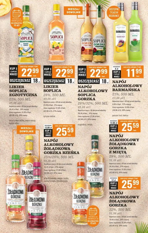 Biedronka - gazetka promocyjna Czas na toast od środy 16.07 do soboty 26.07 - strona 34