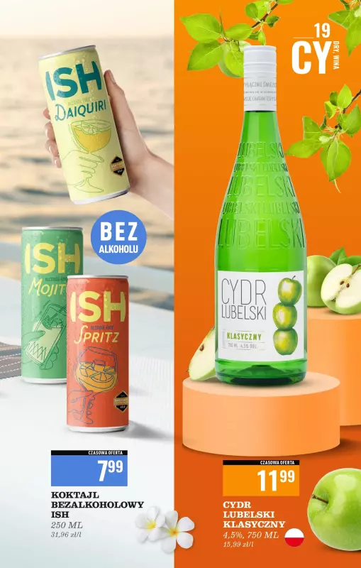 Biedronka - gazetka promocyjna Czas na toast od środy 16.07 do soboty 26.07 - strona 19