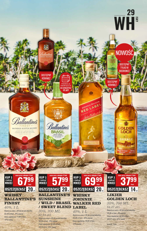 Biedronka - gazetka promocyjna Czas na toast od środy 16.07 do soboty 26.07 - strona 29