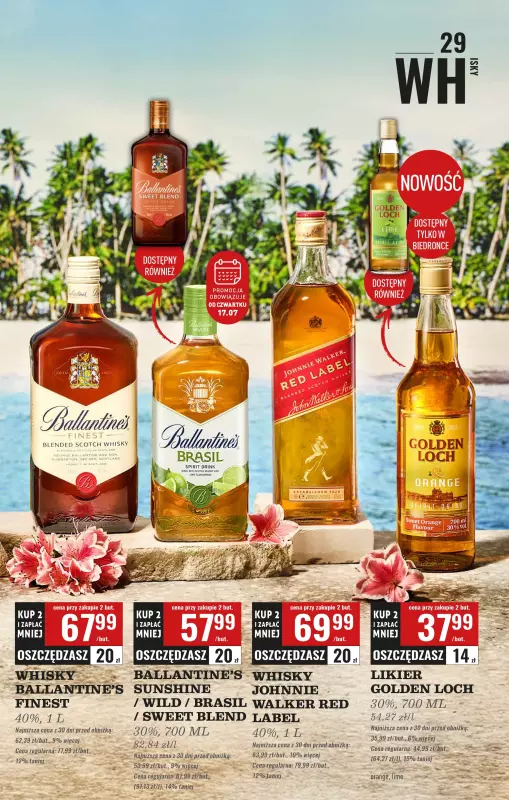 Biedronka - gazetka promocyjna Czas na toast od środy 16.07 do soboty 26.07 - strona 29
