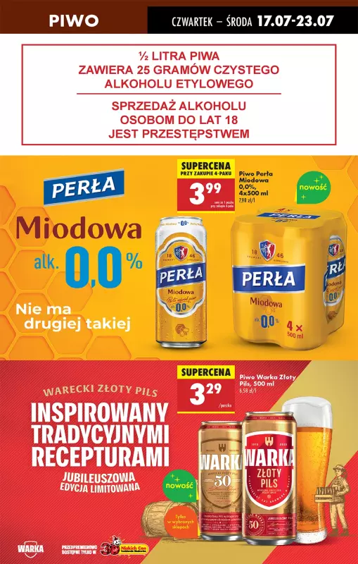 Biedronka - gazetka promocyjna Od czwartku od czwartku 17.07 do środy 23.07 - strona 59
