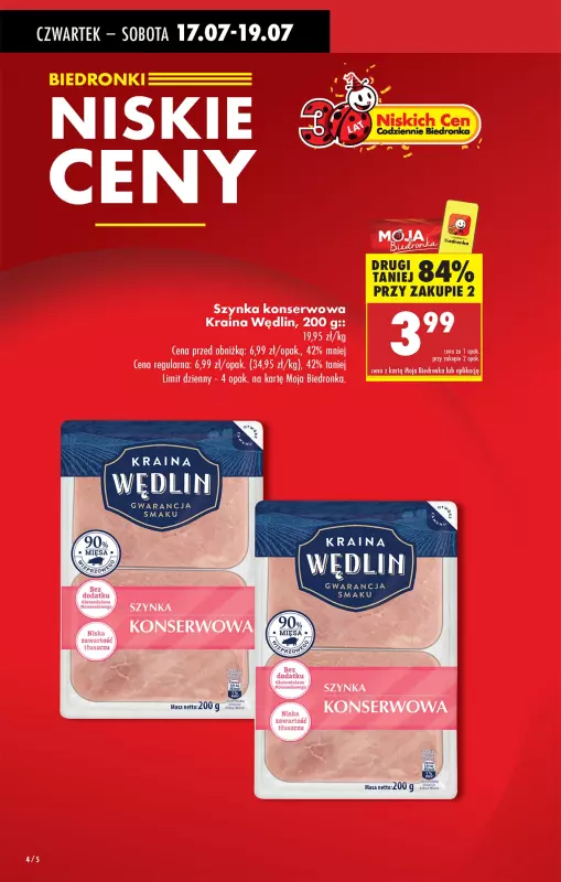Biedronka - gazetka promocyjna Od czwartku od czwartku 17.07 do środy 23.07 - strona 6
