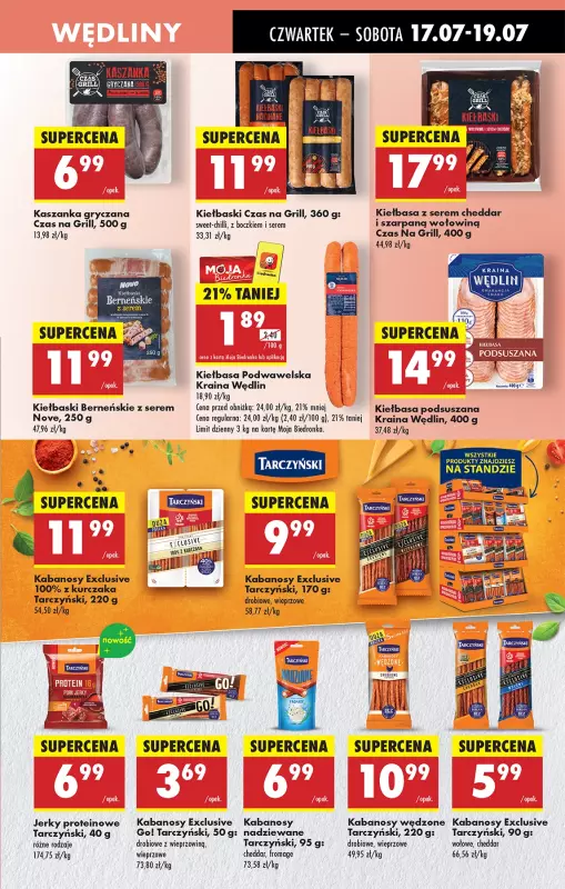 Biedronka - gazetka promocyjna Od czwartku od czwartku 17.07 do środy 23.07 - strona 45