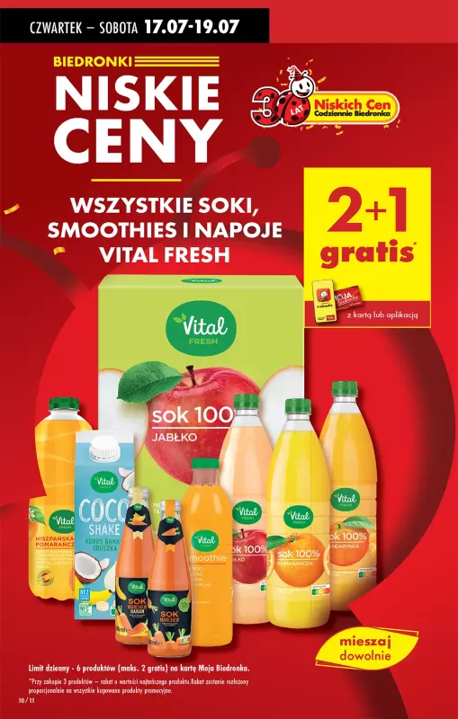 Biedronka - gazetka promocyjna Od czwartku od czwartku 17.07 do środy 23.07 - strona 12