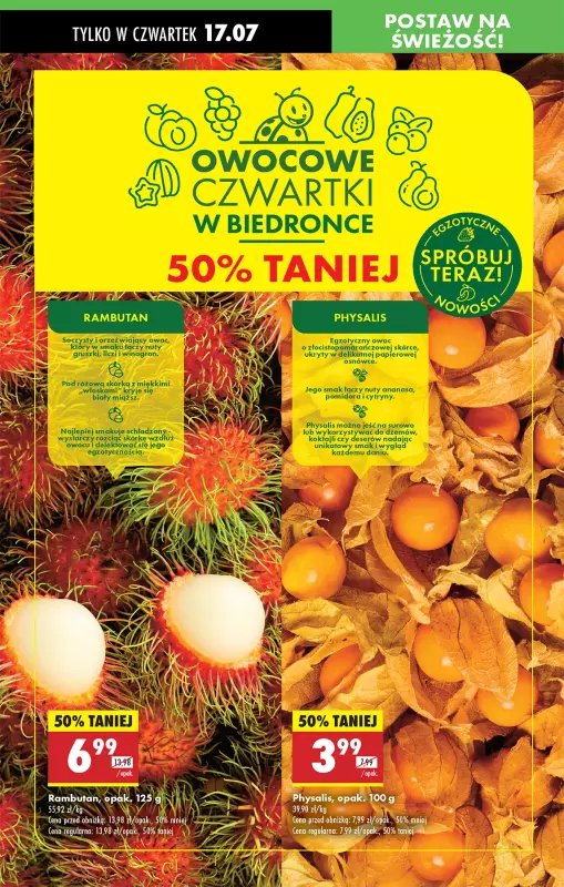 Biedronka - gazetka promocyjna Od czwartku od czwartku 17.07 do środy 23.07 - strona 22