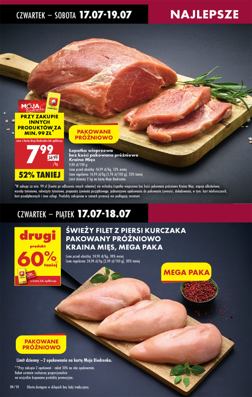 Biedronka - gazetka promocyjna Od czwartku od czwartku 17.07 do środy 23.07 - strona 24