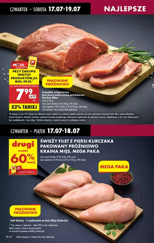 Biedronka - gazetka promocyjna Od czwartku od czwartku 17.07 do środy 23.07 - strona 24