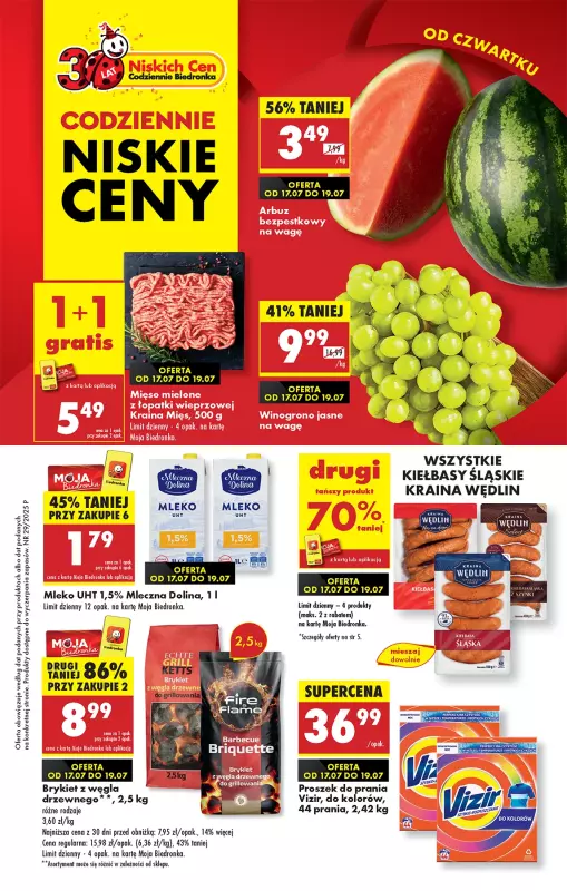 Biedronka - gazetka promocyjna Od czwartku  