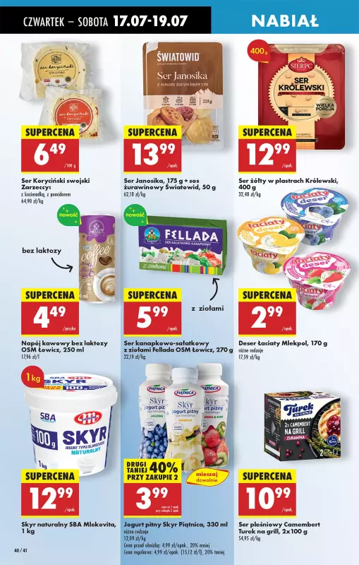 Biedronka - gazetka promocyjna Od czwartku od czwartku 17.07 do środy 23.07 - strona 46