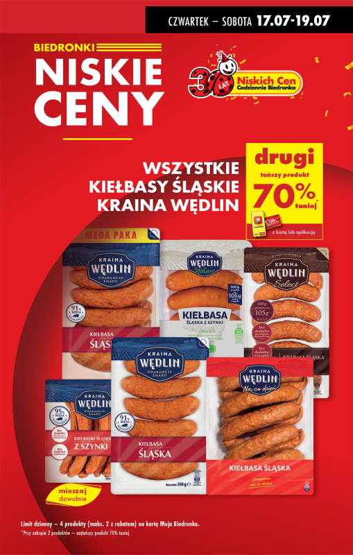Biedronka - gazetka promocyjna Od czwartku, Z ladą tradycyjną od czwartku 17.07 do środy 23.07 - strona 7