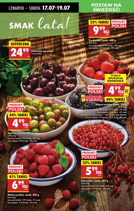 Biedronka - gazetka promocyjna Od czwartku, Z ladą tradycyjną od czwartku 17.07 do środy 23.07 - strona 20