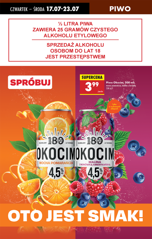 Biedronka - gazetka promocyjna Od czwartku, Z ladą tradycyjną od czwartku 17.07 do środy 23.07 - strona 57