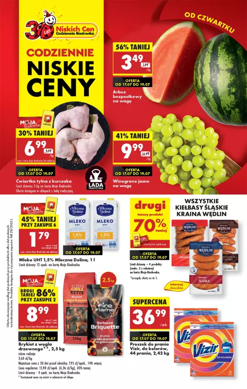 Biedronka - gazetka promocyjna Od czwartku, Z ladą tradycyjną  