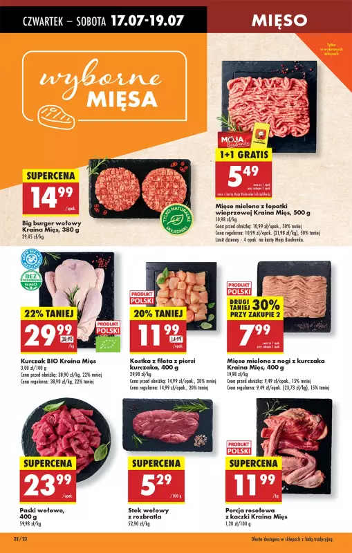 Biedronka - gazetka promocyjna Od czwartku, Z ladą tradycyjną od czwartku 17.07 do środy 23.07 - strona 26