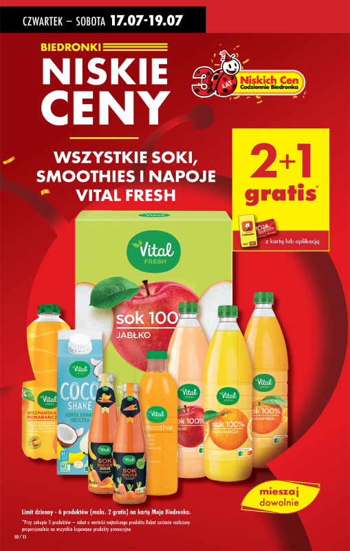 Biedronka - gazetka promocyjna Najlepsze promocje! od czwartku 17.07 do soboty 19.07 - strona 13