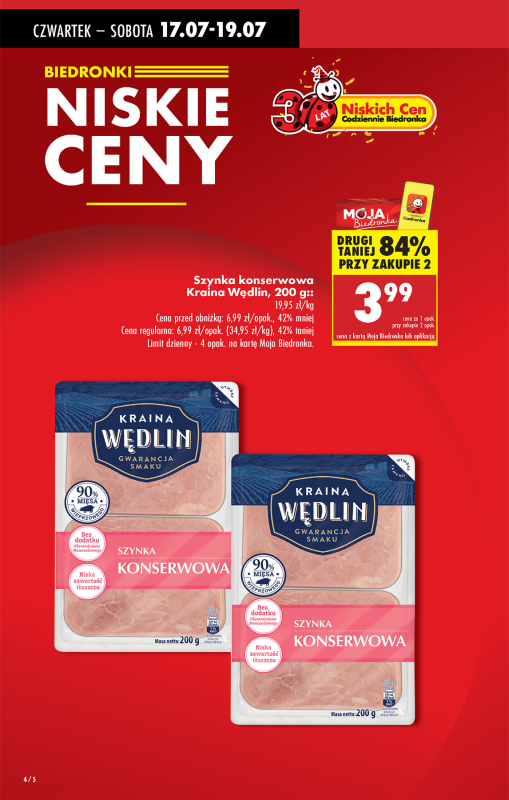 Biedronka - gazetka promocyjna Najlepsze promocje! od czwartku 17.07 do soboty 19.07 - strona 2