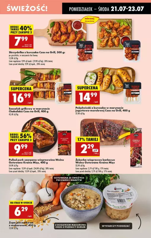 Biedronka - gazetka promocyjna Od poniedziałku od poniedziałku 21.07 do niedzieli 27.07 - strona 21