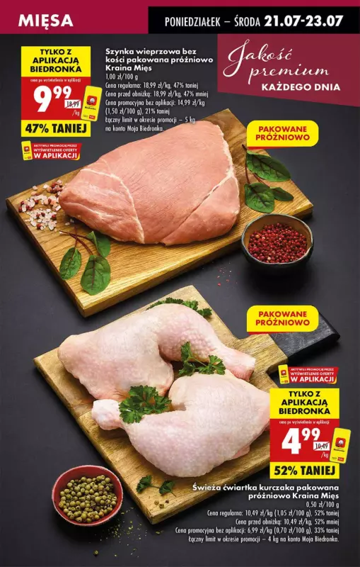 Biedronka - gazetka promocyjna Od poniedziałku od poniedziałku 21.07 do niedzieli 27.07 - strona 19