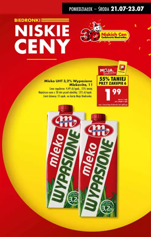 Biedronka - gazetka promocyjna Od poniedziałku   - strona 3