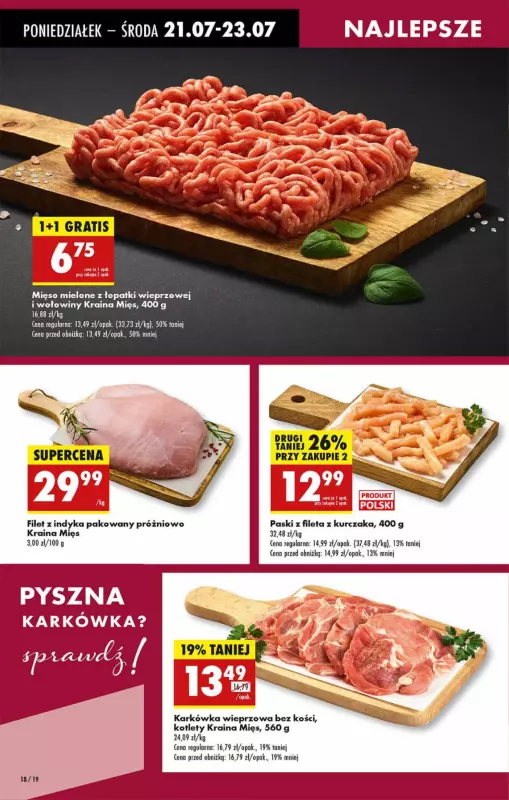 Biedronka - gazetka promocyjna Od poniedziałku od poniedziałku 21.07 do niedzieli 27.07 - strona 18