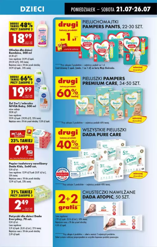 Biedronka - gazetka promocyjna Od poniedziałku od poniedziałku 21.07 do niedzieli 27.07 - strona 49