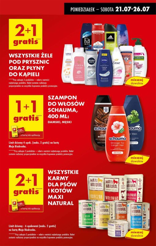 Biedronka - gazetka promocyjna Od poniedziałku od poniedziałku 21.07 do niedzieli 27.07 - strona 13